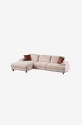 Hanah Home - Hörn Bäddsoffa Nice Left - Beige - Soffor - Från Homeroom