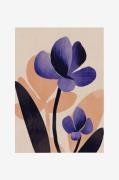 Pelcasa - Affisch Purple Beauty - Lila - Posters - Från Homeroom