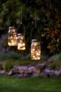 Star Trading - Solcellslykta Jamjar - Transparent - Solcellslampor - F...