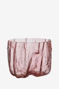 Kosta Boda - Vas Crackle H 17,5Cm - Rosa - Krukor & vaser - Från Homer...