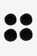 Skinnwille - Sittplätt Gently 4-pack - Svart - Sittdynor - Från Homero...