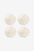 Skinnwille - Sittplätt Gently 4-pack - Vit - Sittdynor - Från Homeroom