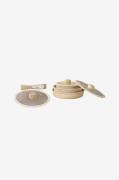 Hermia - Grytuppsättning (9 delar)-Hona Daily - Beige - Grytor & kastr...