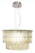 Aneta Lighting - Hänglampa Abelone - Silver - Takpendlar - Från Homero...