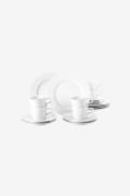 Seltmann Weiden - Kaffeset Seltmann No Limits 18 delar - Vit - Koppar ...