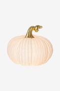 Star Trading - Dekoration Pumpa 17cm - Vit - Prydnadssaker - Från Home...
