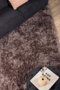 Venture Home - Polyestermatta Grace - Brun - Lugg & ryamattor - Från H...