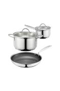 Dorre - Kosmos Köksset i rostfritt stål - 2 kastruller i rostfritt stå...