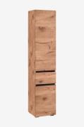 Loft24 - Badrumsskåp Wisla Hög 1 låda /2 dörrar - Beige - Badrumsmöble...