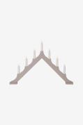 Star Trading - Ljusstake Alma 7L - Beige - Adventsljusstakar - Från Ho...