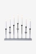 Star Trading - Ljusstake Gustavo 7L - Krom - Adventsljusstakar - Från ...