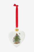 Spode - Ornament Christmas Tree Puffed Heart - Flerfärgad - Julpynt - ...