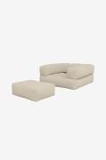 Karup - Bäddfåtölj Cube - Beige - Bäddsoffor - Från Homeroom