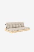 Karup - Base Bäddsoffa Tre sittplatser - Beige - Bäddsoffor - Från Hom...
