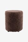 Nordic Furniture Group - Sittpuff Shaun dia 40 - Brun - Fotpallar & pu...