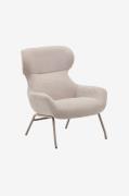Kave Home - Fåtölj - belina - Beige - Fåtöljer - Från Homeroom