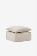 Kave Home - Sittpuff - anarela - Beige - Fotpallar & puffar - Från Hom...