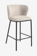 Kave Home - Barstol - ciselia 2-pack - Beige - Barstolar & pallar - Fr...