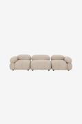 Venture Home - Mika 3-sits soffa - Beige - 3-sits soffor - Från Homero...