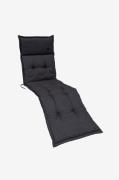 Hillerstorp - Dynor för solstol Polyester - Svart - Solstolsdynor & so...