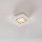 Fabbian Quarter - kvadratisk LED-taklampa