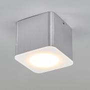 Helestra Oso LED-takspot, kantig, aluminium