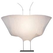 Ingo Maurer LED-bordslampa Samurai, vit, papper, dimbar.