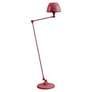 Jieldé Aicler AIC833 golvlampa 80+30 cm vinröd