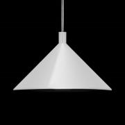 Martinelli Luce Cono hänglampa vit, Ø 45 cm