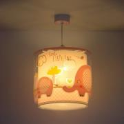 Dalber Hängampa för barnrum Little Elephant, 1 lampa, rosa