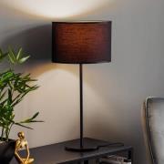 Luminex Bordslampa Soho, cylindrisk 56 cm svart/guld