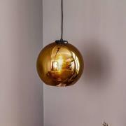 Nowodvorski Lighting Hänglampa Polaris, speglat glas, guld