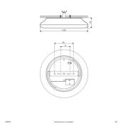 EVN Catino LED-taklampa, CCT, 30 cm