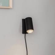 Nowodvorski Lighting Spotlight till vägg Mono I med stickkontakt svart