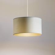 Duolla Pendellampa Golden Roller Ø 40 cm mintgrön/guld