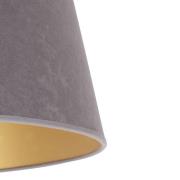 Duolla Lampskärm Cone höjd, 18 cm, grå/guld