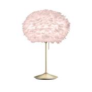 UMAGE Eos bordslampa medium rosa/mässing borstad