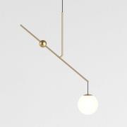 Luceplan Malamata hänglampa mässing, 106 cm