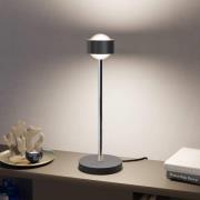 Top Light Puk! 80 Eye Table LED, linser matt, svart/krom