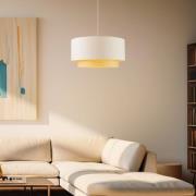 Duolla Hänglampa Boho, Ø 60 cm, 1 lampa, ecruvit/rotting