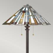 QUOIZEL Golvlampa Maybeck i Tiffany design