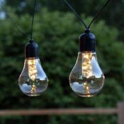 STAR TRADING LED-ljuskedja Glow, batteri, klar