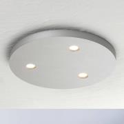 Bopp Close LED-taklampa 3 lampor rund aluminium