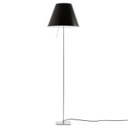 Luceplan Costanza golvlampa D13tif aluminium/svart