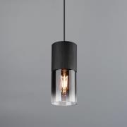 Trio Lighting Robin hänglampa för DUOline, svart/rökgrå