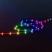 Twinkly Dots LED-ljusslinga RGB klar IP44 10m