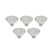 Prios LED-reflektor GU5.3 4.3W 345lm 36° klar 840 set om 5