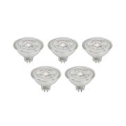 Prios LED-reflektor GU5.3 4.3W 345lm 36° klar 830 set om 5