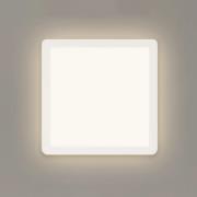 Müller-Licht Jali Square LED-panel, vit, 29,2 cm, plast, 2.700 K