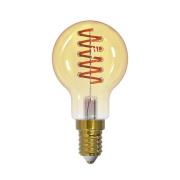 Arcchio LED-filamentlampa, E14, 4,9 W, bärnstensfärgad